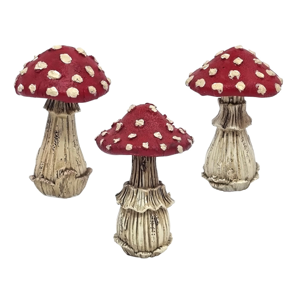 Red Mushroom 7cm - Assorted - Terrarium Decorations - Flower & Twig.jpg