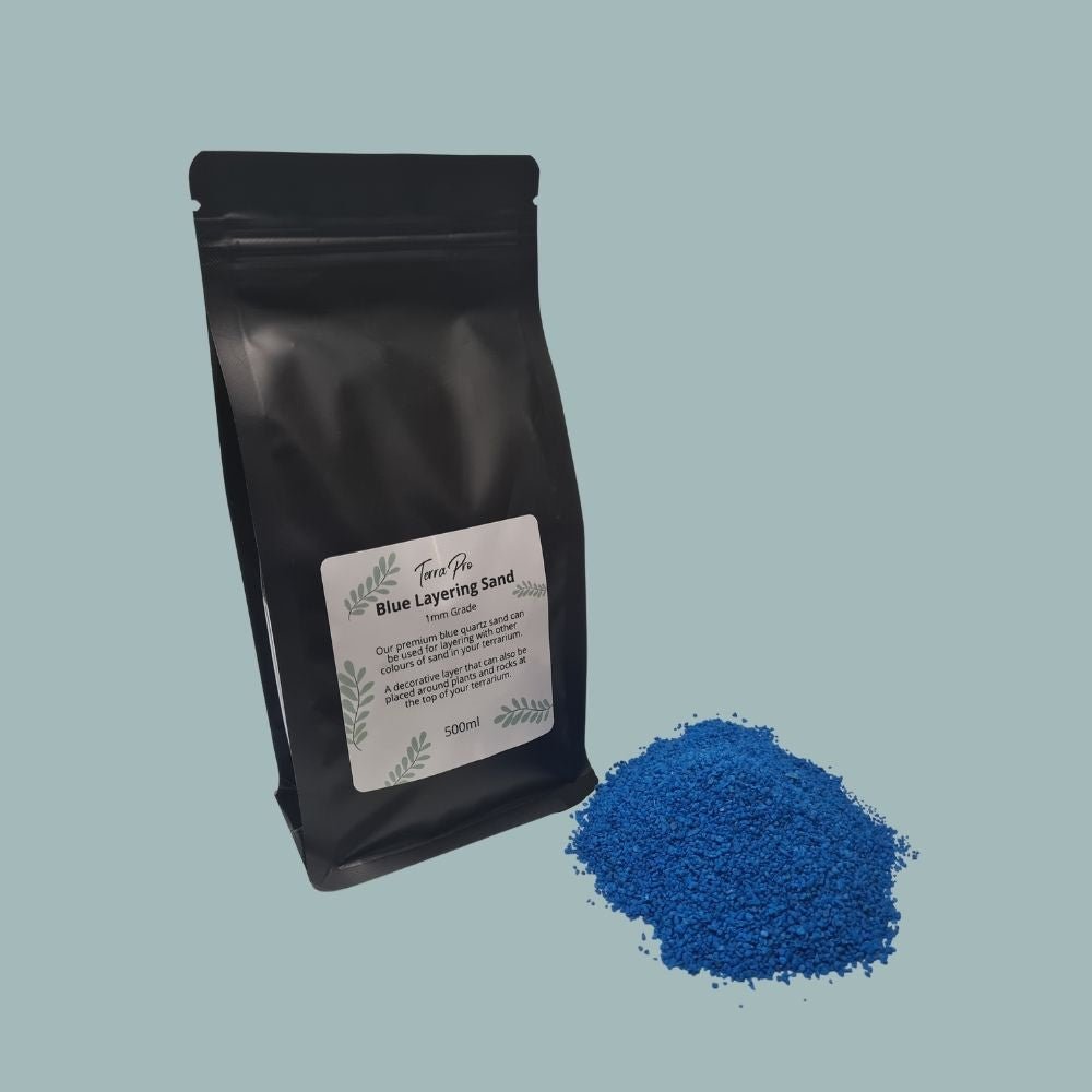 Blue Terrarium Sand - Flower and Twig Nursery