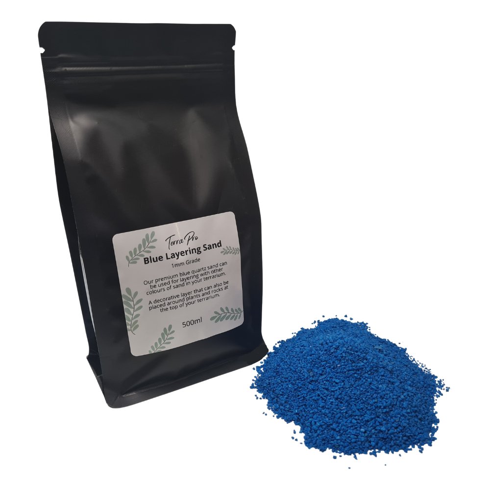 Blue Terrarium Sand - Flower and Twig Nursery