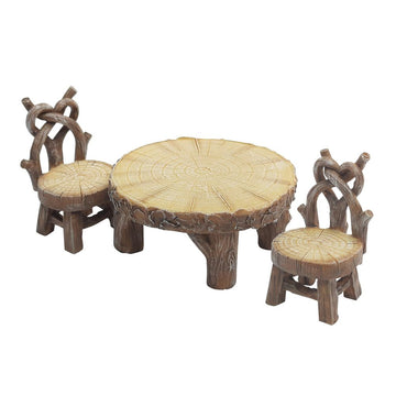 Celtic Heart Fairy Furniture Set - Flower and Twig Nursery