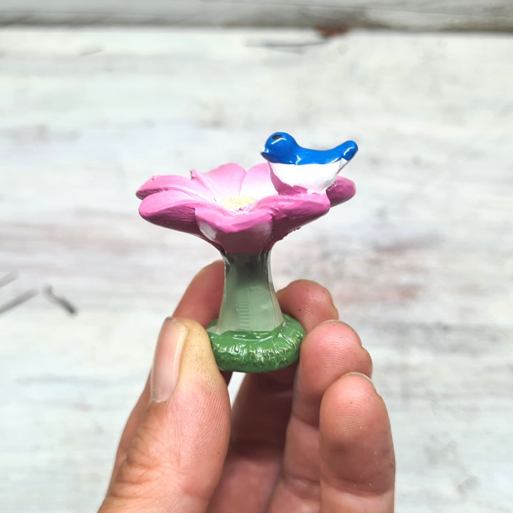 Flower Bird Bath - Flower and Twig Nursery