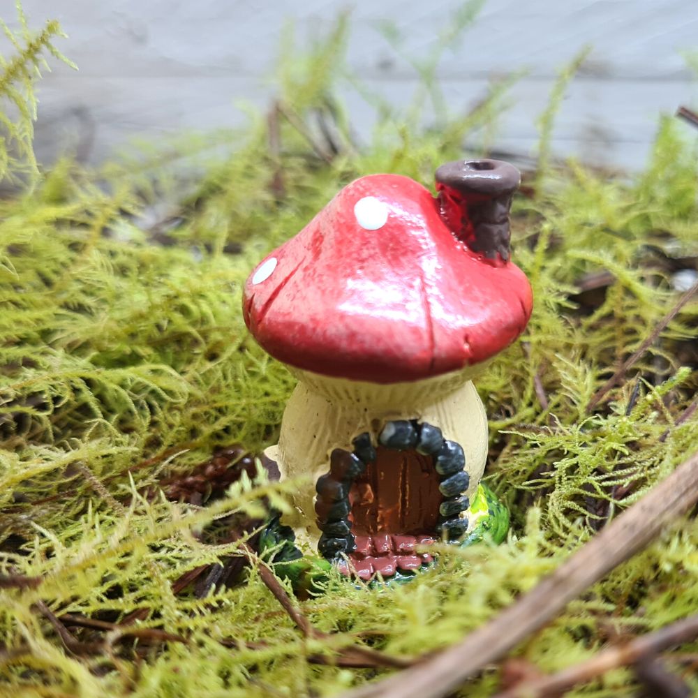 Mini Mushroom House - Flower and Twig Nursery