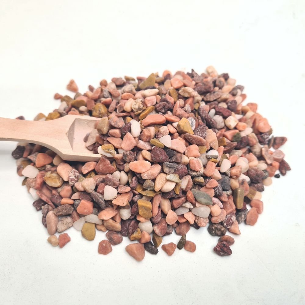 Pink Decorative Pebbles 3-5mm - Flower and Twig Nursery