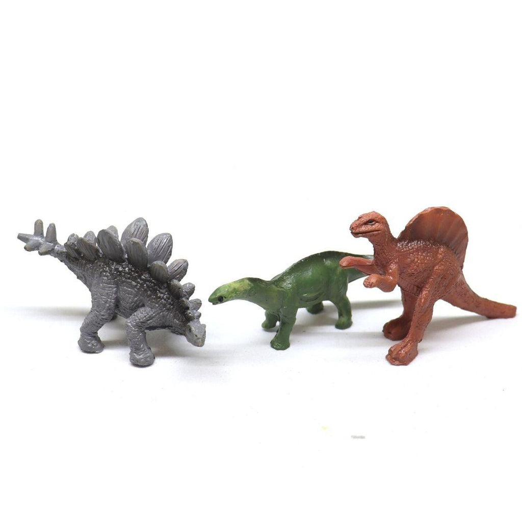 Trio of Dinosaur Figurines - Flower and Twig Nursery