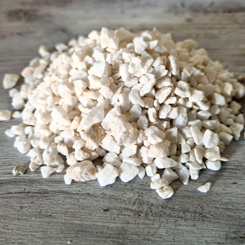 White Gravel - 5mm Grade - Flower and Twig Nursery