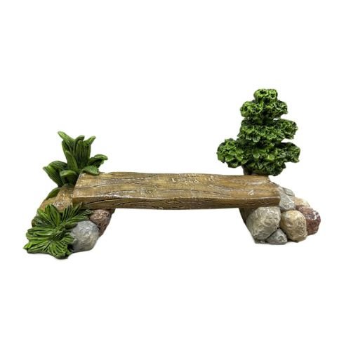 Wooden Plank Bench - Flower and Twig Nursery